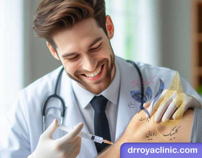 تزریق ژل به بدن شاهین شهر