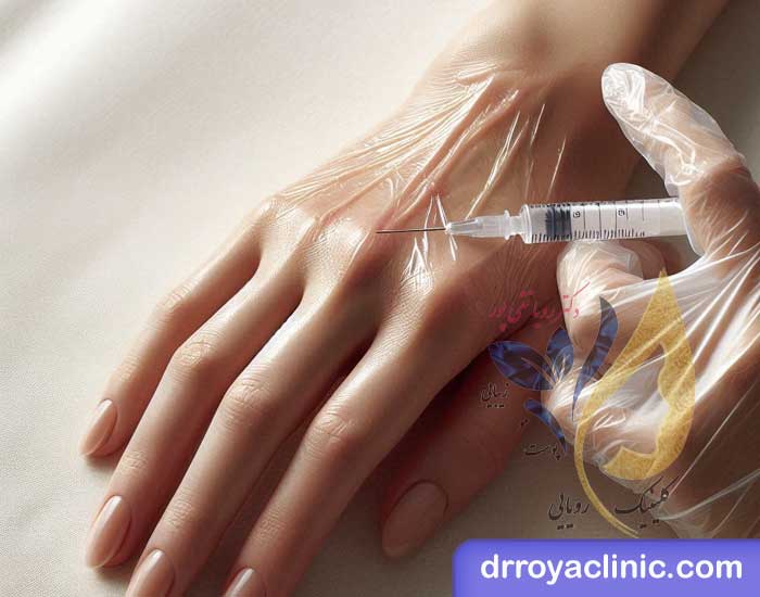 تزریق ژل و فیلر دست