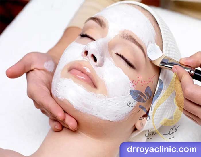 صاف شدن پوست صورت با فیشیال