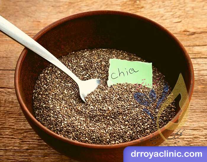 مصرف دانه چیا قبل از خواب
