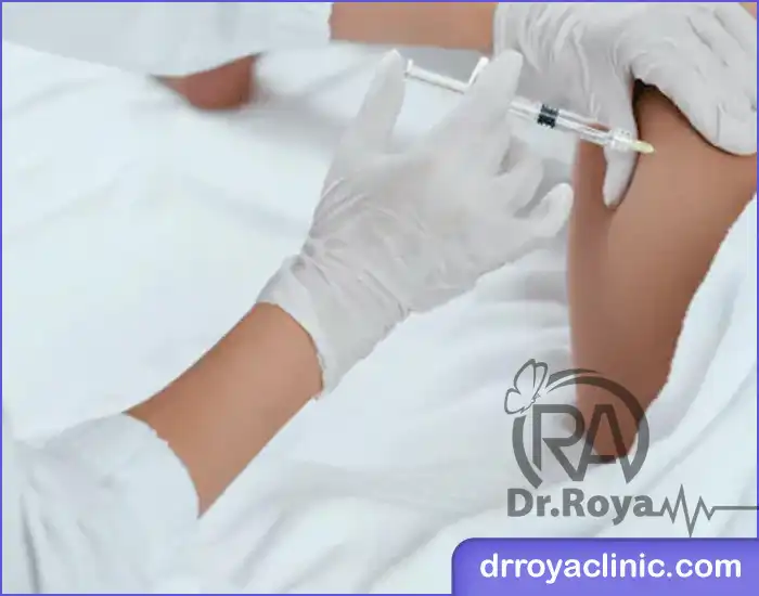 تزیق ژل به بدن در زرین شهر