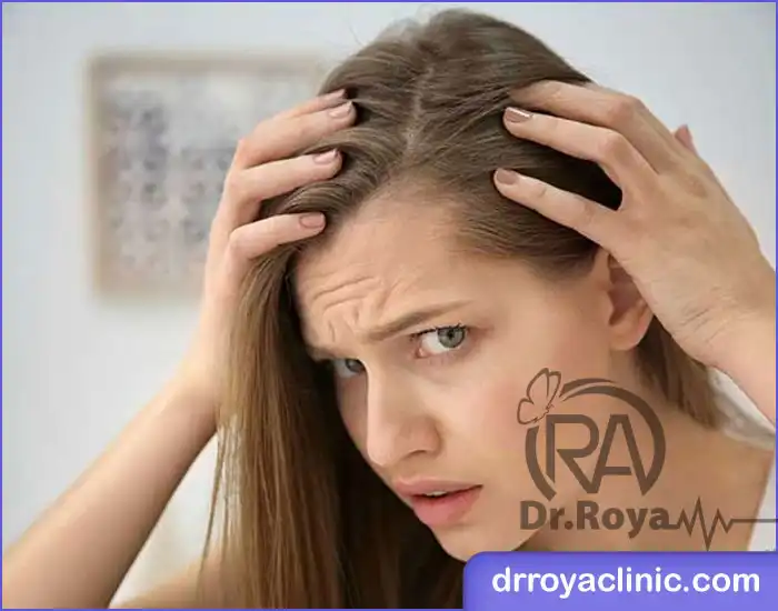 نقش استرس در ریزش مو و لاغری