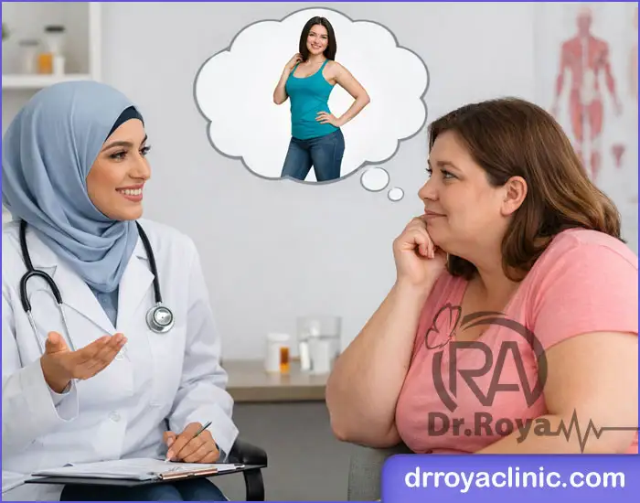 کلینیک رویای آبی برای تزریق مانجارو